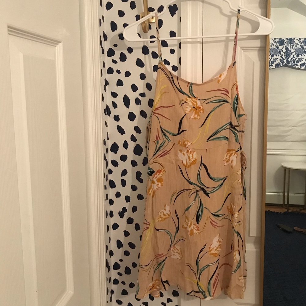Floral Print Sleeveless Dress